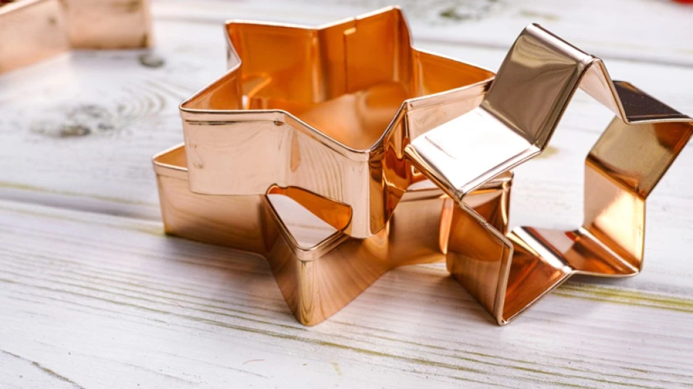 Star shaped cookie cutters